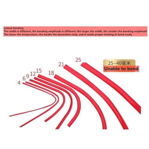 Flexible car moulding - 5m,