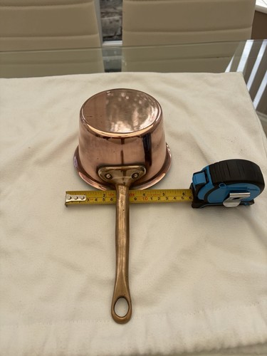 14cm copper saucepan milkpan - copper, saucepan/