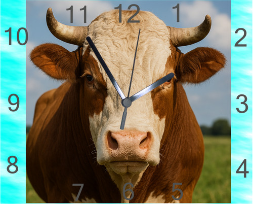 Simmental bull wall - simmental,