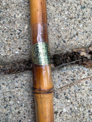 Vintage lew foot - lew's, 3-piece