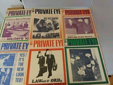 Private Eye Magazines X 6