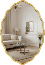 Large Oval Gold Sunburst Wall