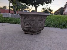 Concrete Flower Pot , Ready To
