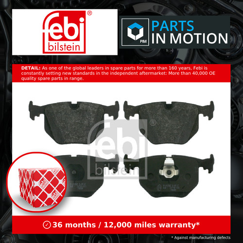 Brake pads set fits bmw - brake,