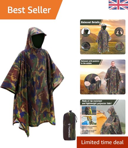 Extra long waterproof raincoat - long,