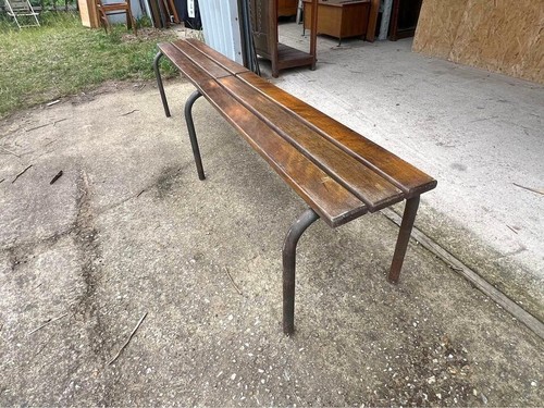 French school bench - french,