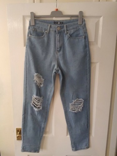Boo hoo ladies - "boo, distressed