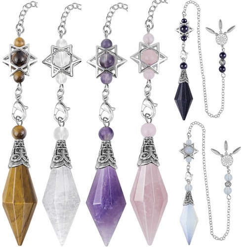 Gemstone crystal point dowsing - crystal,
