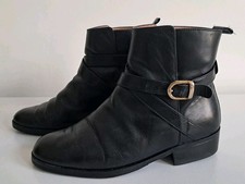 Bally Boots Black Leather