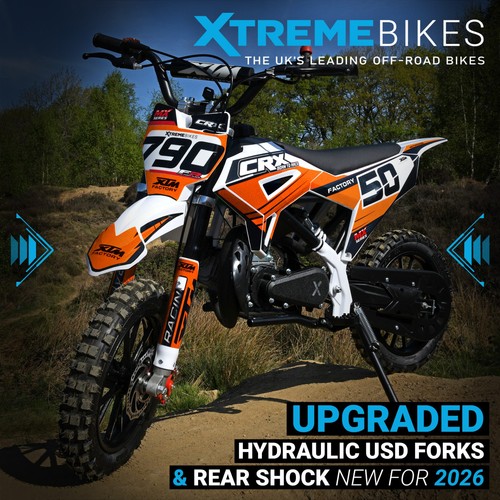 2026 xtm crx 50cc - kids, mini