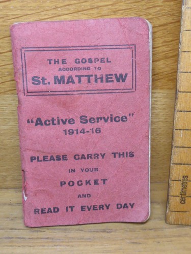 Ww1 active service 1914 1916 - service, 1914-1916