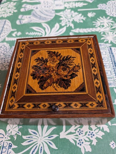 Antique tunbridge ware - tunbridge,