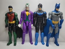 Dc Comics 12" Batman Joker Robin & Nightwing Figure Set