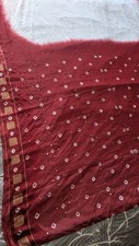 Indian Saree Sheer 2 Tone Dark