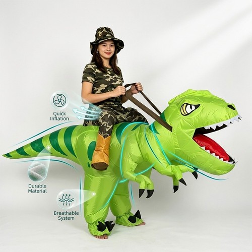 Rex inflatable costume - t,