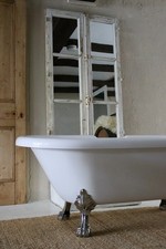 Floor Standing French Window Frame Mirrors