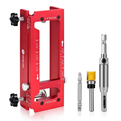Door hinge jig aluminum alloy - door,