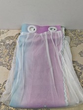 XiDi Blue Curtains for Bedroom, Blackout Curtain for Kids Room, Pink and Purple 