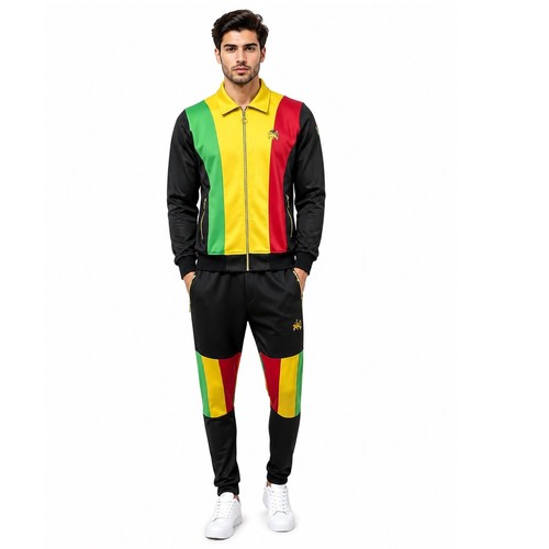 Men rasta tracksuit - men's,