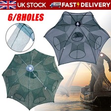 6/8Hole Fishing Bait Trap Fish