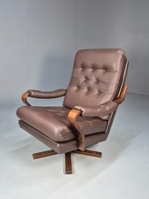 Vintage 1970s Danish Brown