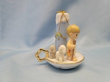 Precious Moments Nativity Lights Ornament He Leadeth Me 2003 Bradford Editions