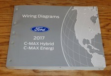 Original 2017 Ford C-MAX Hybrid Energi Wiring Diagrams Manual 17