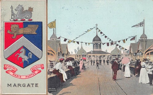 Postcard margate kent - -,