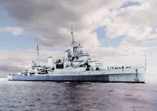 Hms sheffield ww2 - -, limited