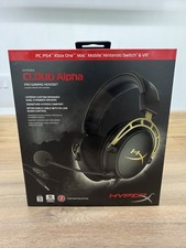 HYPERX Cloud Alpha Gaming Headset Gold Limited Edition