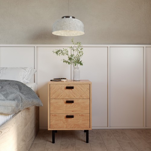 Leon drawer bedside chest - leon,