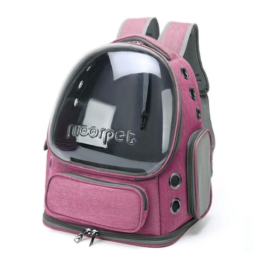 Transparent cat carrier - transparent,