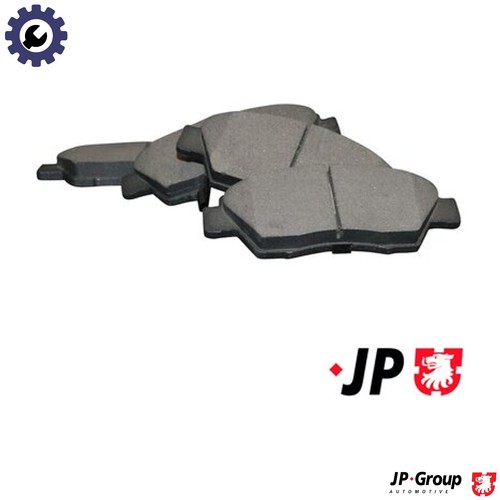 Brake pad set - pad,