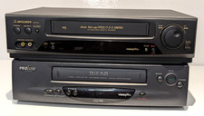 Pair of FAULTY VHS VCR Proline