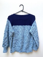Hand knitted vintage wool