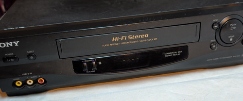 Sony slv n55 vhs - vcr, hi-fi