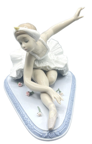 Lladro ballerina swan 6205 - lladro,