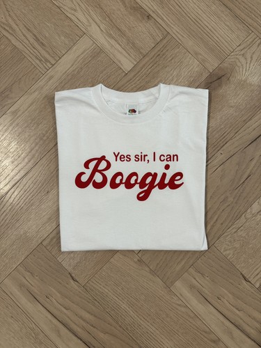 Yes sir can - “yes, boogie”