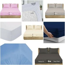Extra deep elastic 30cm fitted - extra,