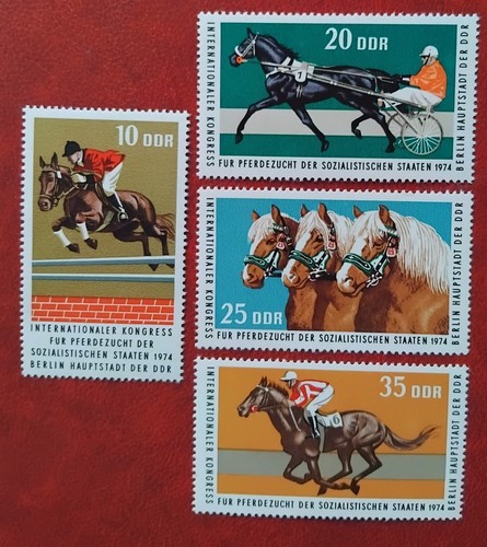 Stamps gdr horse - gdr,