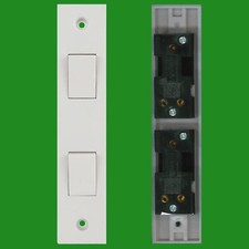 2 Way 2 Gang Architrave Light