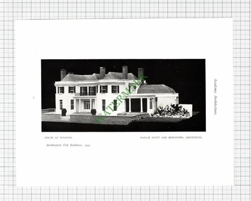 Windsor house baillie scott - windsor,