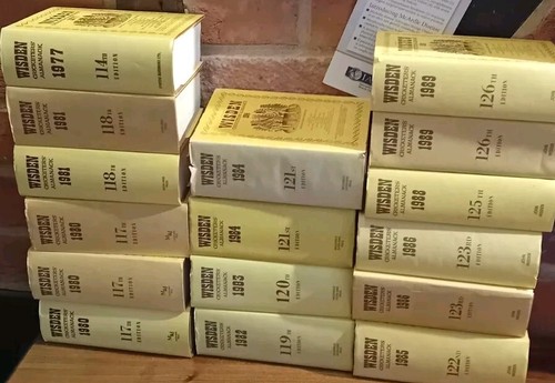 Wisden cricketers almanacs - cricketers,