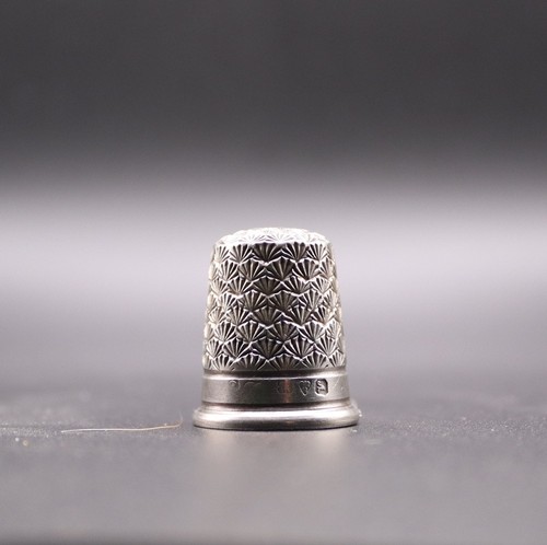 Silver thimble chester 1921 - thimble,