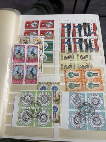 Stamp collection album - stamp,
