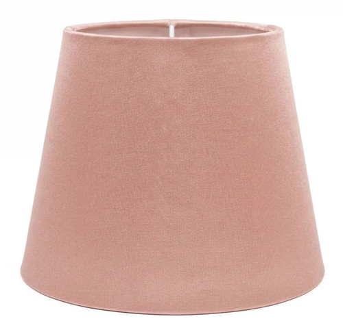 Lampshade gold tapered rose - tapered,