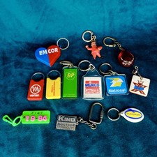 Vintage Key Fob Lot Oil Petrol