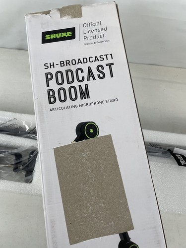 Open box shure gator - box,