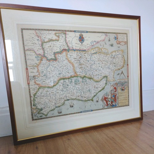 Vintage framed reproduction - , of