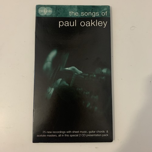 The songs paul oakley cd - songs,